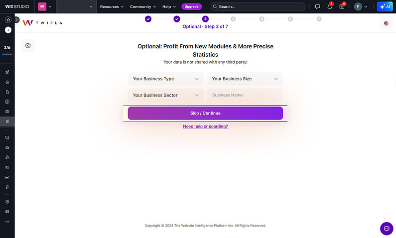 Împărtășiți informații despre afacerea dvs.