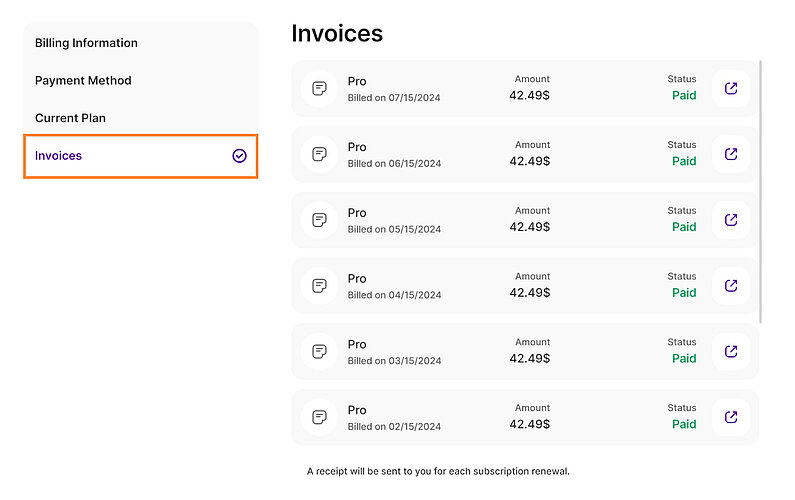 Manage Your Invoices Manage Your Invoices